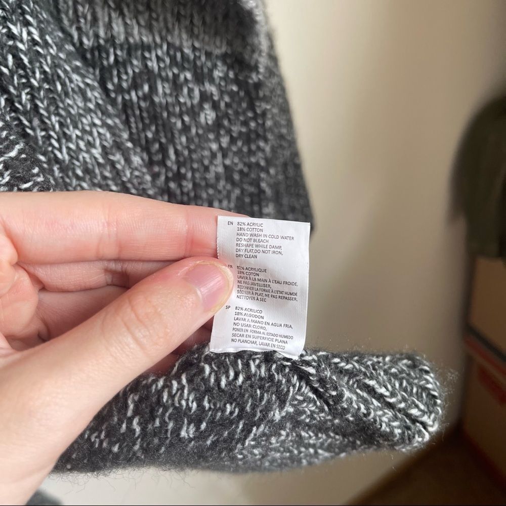 Rd Style Stitch Fix Gray Colorblock Drape Open Ca… - image 7